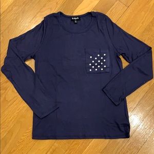 New! Girl’s long-sleeve soft t-shirt